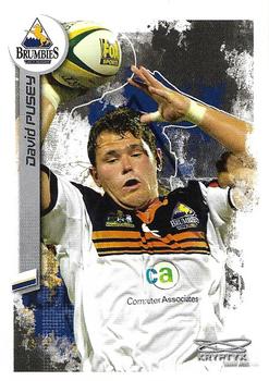 2003 Kryptyx The Defenders Australian Rugby Union #45 David Pusey Front